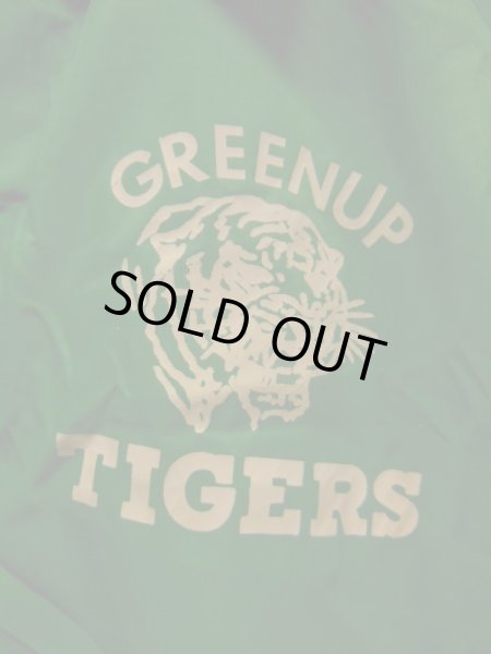 画像6: 〜1970'S DEADSTOCK GREENUP HIGH TIGERS NYLON COACH JKT/SZ/MEDIUM (6)