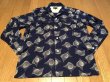 画像5: The Groovin High A55 Diamond Wave Vintage Style Box Shirt Long Sleeves/Mサイズ  (5)