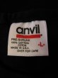 画像5: 1990'S 1994コピーライトデッドストック ANVILウルトラマン LS Tシャツ/米国製/黒/SZ/L/ ロンT (5)