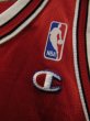 画像4: 90S US古着 ビンテージ チャンピオンMEXICO製 NBA タンクトップ赤 23 ジョーダンBULLS (4)