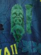 画像8: 50S60S 米国ハワイ製 ビンテージ MADE INHAWAII TIKI柄 ピケコットン ハワイアン アロハシャツ/M US古着 (8)