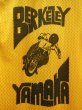 画像3: 1970'S BERKELEY YAMAHA TWO TONE NYLON MC JERSEY YELLOWXBLACK /SMALL (3)