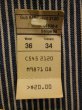 画像4: 1970’S DEADSTOCK BIG MAC HICKORY STRIPE OVERALLS SZ/36X34 (4)