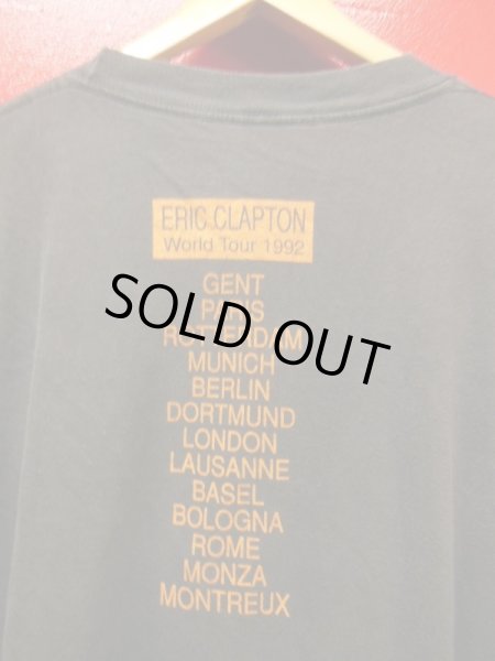 画像6: 90S 米国製 US古着 ビンテージ 1992 エリック クラプトン バンド ツアー Tシャツ/L (6)