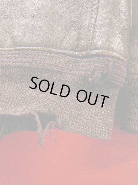 画像18: 1940'S WWII UNKNOWN AN6552/AN-J-3 GOATSKIN FLYING JACKET SZ/36 (18)