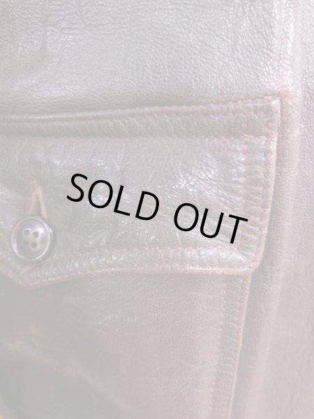 画像16: 1940'S WWII UNKNOWN AN6552/AN-J-3 GOATSKIN FLYING JACKET SZ/36 (16)