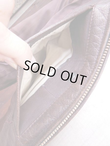 画像15: 1940'S WWII UNKNOWN AN6552/AN-J-3 GOATSKIN FLYING JACKET SZ/36 (15)