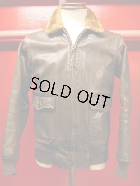 画像6: 1940'S WWII UNKNOWN AN6552/AN-J-3 GOATSKIN FLYING JACKET SZ/36 (6)