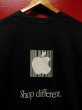 画像6: (2)90S00S US古着 ビンテージ apple アップルコンピューター 販売店イベントスタッフTシャツ/黒/Lサイズ (6)
