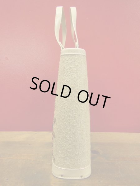 画像3: 1960'S ENID COLLINS STYLE OWL JEWELED BAG/BEIGE (3)