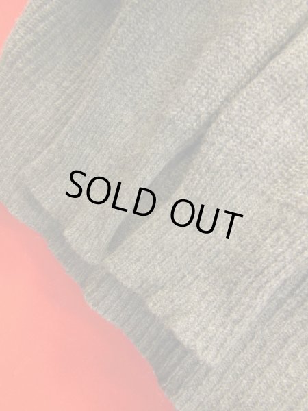 画像8: 1950'S〜 SOMERSET GRAY X RED SHAWL COLLAR WOOL SWEATER SIZE/SMALL (8)