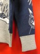 画像7: The GROOVIN HIGH A212 Tiger Knit Sweater Red/Navy (7)