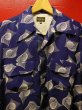 画像3: The GROOVIN HIGH 1950'S Vintage Style Box Shirt Long Sleeves A241 /NAVY/MEDIUM (3)