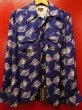 画像1: The GROOVIN HIGH 1950'S Vintage Style Box Shirt Long Sleeves A241 /NAVY/MEDIUM (1)