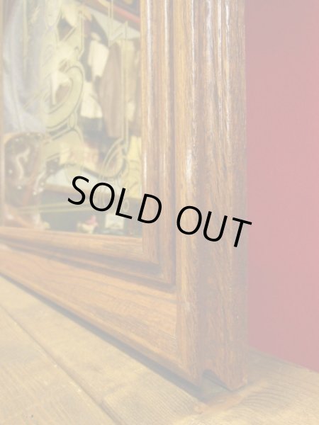 画像13: 1970'S J.C.PENNEY CO. WOOD FRAMED MIRROR (13)