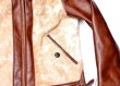 Shinki Horsehide Medium Brown with Light Fur