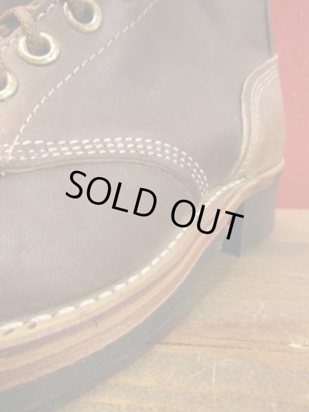 画像12: 1960'S DEADSTOCK THE GORILLA SHOE  WORK BOOTS SZ/7EEE (12)