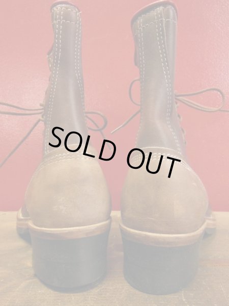 画像5: 1960'S DEADSTOCK THE GORILLA SHOE  WORK BOOTS SZ/7EEE (5)