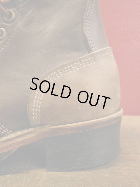 画像9: 1960'S DEADSTOCK THE GORILLA SHOE  WORK BOOTS SZ/7EEE (9)