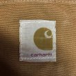 画像6: 1970'S CARHARTT BROWN DUCK W/KNEE PANTS LOT 62W 37X29  (6)