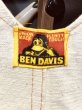 画像4: 1950'S〜 DEADTOCK BEN DAVIS CANVAS OVERALLS 40X32 (4)