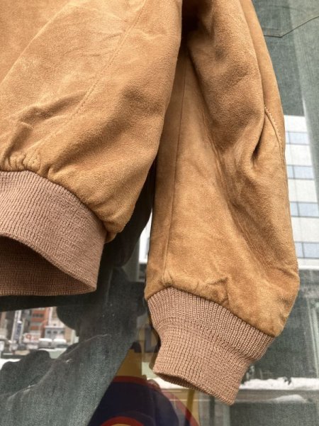 画像9: 1950'S CARIFORNIAN DEERSKIN HIDE LEATHER SPORTS JACKET/38/ビンテージ スポジャケ (9)