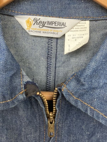 画像6: 1970'S KEY DENIM WORK JACKET (6)