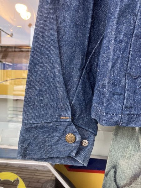 画像2: 1970'S KEY DENIM WORK JACKET (2)