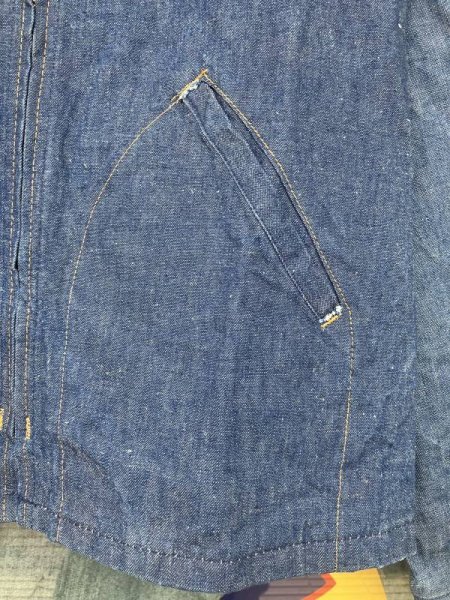 画像9: 1970'S KEY DENIM WORK JACKET (9)