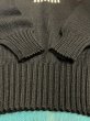 画像7: 1950'S JANTZEN ORIENTAL BORDER PATERN BLACK JAQUARD WOOL SWEATER SIZE/M   (7)