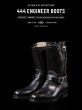 画像1: Attractions BILT BUCK Lot.444 Engineer Boots / Horsebutt -Black-エンジニアブーツ/BLACK (1)