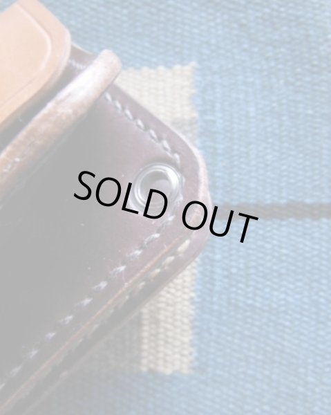 画像6: RAWHIDE TRUCKERS WALLET LOT-501/CAMEL X D.BROWN/UK BRIDLE By J & FJ Baker & Co, (6)