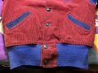 画像17: 1940'S TWO TONE CORDUROY SPORTS JACKET ”FLYING REBELS” SIZE/36 (17)