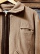 画像5: 1940'S ENGLISH KNITTING MILLS TWO-TONE RIBBED WOOL JACKET SIZE/MEDIUM (5)