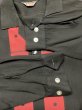 画像9: 1950'S BUD BERMA BLACK X RED R'N'R RAYON SHIRT SIZE/MEDIUM (9)