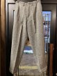 画像9: 1950'S FLECK TWEED WOOL HOLLYWOOD WAIST SLACKS SIZE/31X30 (9)