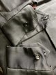 画像14: 1950'S JIM CLINTON SOLID BLACK GABERDINE JACKET SIZE/36  (14)