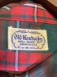 画像4: 1950'S OLD KENTUCKY GREEN X RED PLAID COTTON SHIRT SZ/MEDIUM (4)