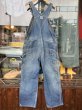 画像16: 1950'S〜 LEE DENIM OVERALLS LOT 91-SB 44X30 (16)