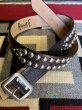 画像1: RAWHIDE STUDDED & JEWELED BELT LOT-148/ 1-3/4"[44MM]  (1)
