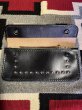 画像4: RAWHIDE STUDDED & JEWELED TRUCKERS WALLET LOT-501D/BLACK/RED JEWEL (4)
