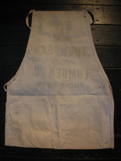 画像2: 1950'S THOMPSON LUMBER, CO, APRON　B 