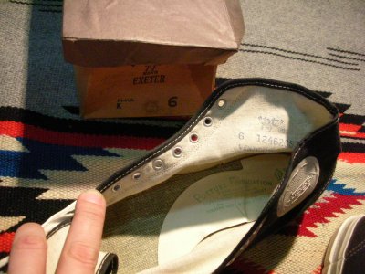 画像3: 〜1950'S DEADSTOCK HOOD P-F CANVAS SHOES SZ/6