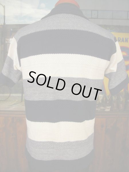 画像3: 1950'S LORRYS BORDER KNIT PULLOVER SZ/M (3)