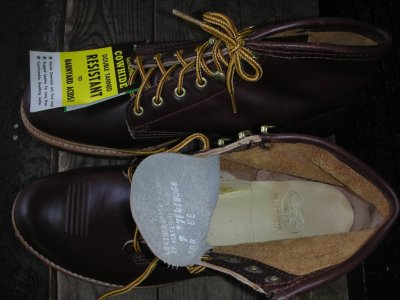 画像2: 〜1970'S DEADSTOCK CAROLINA WORK BOOTS SZ/9EE