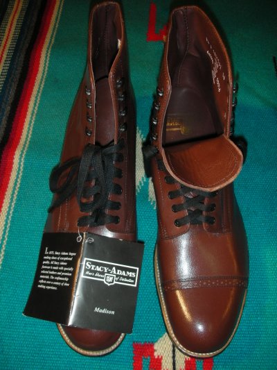 画像3: NEW STACY ADAMS MADISON  SZ/9HD/BROWN