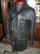 画像3: 1940'S UNKNOWN HORSEHIDE SHAWL COLLAR COAT (3)