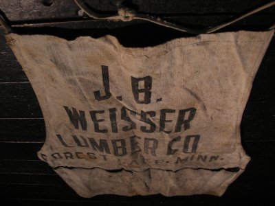 画像1: 1950'S J.B.WEISSER LUMBER, CO, APRON 