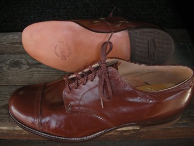 画像2: 〜1940'S DEADSTOCK CONNOLLY DRESS SHOES SZ/8HEE 