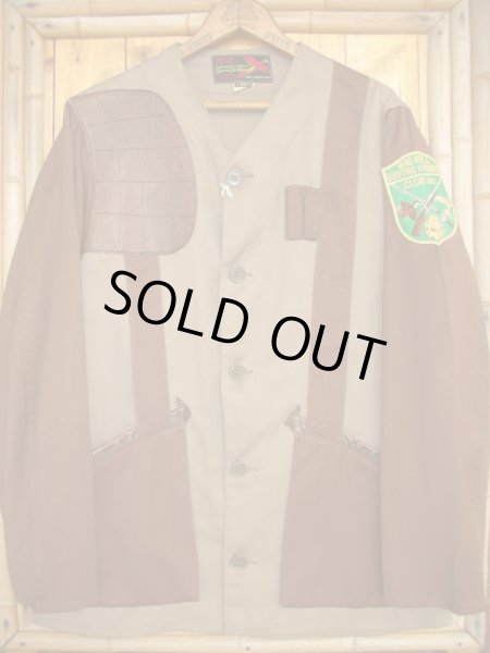 画像1: 〜1960'S 10X 2TONE SHOOTING JACKET SIZE/40　 (1)